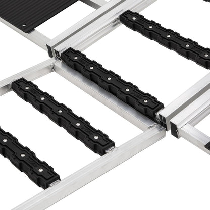 Black Widow Black Ice Folding Snowmobile Ramp Extension | Models SNO-6018-EXT & SNO-6018-EXT-S | 17.5" Wide | 800 lb Capacity | Horsepower 4 To 90+ HP | For Black Ice Snowmobile & ATV Ramps