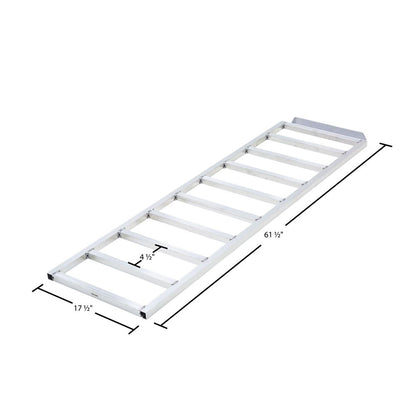 Black Widow Black Ice Folding Snowmobile Trailer Ramp System | Models SNO-6054 Series | Size 54" Wide | Capacity 1,500 lb | Horsepower 4 To 90+ HP | For Snowmobiles & Trailers