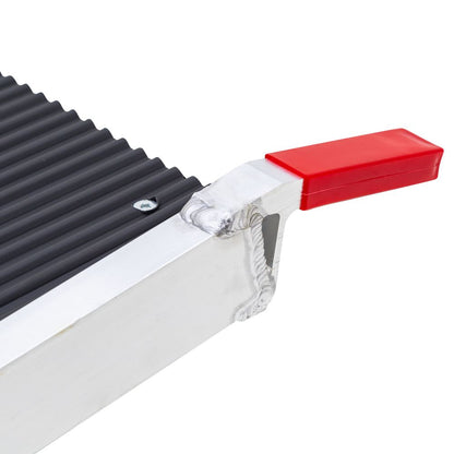 Black Widow Black Ice Folding Snowmobile Ramp | Model SNO-7754-HDXW-S | 54" Width | 1,500 lb Capacity | For Snowmobiles, Carbide Skis & Studded Tracks