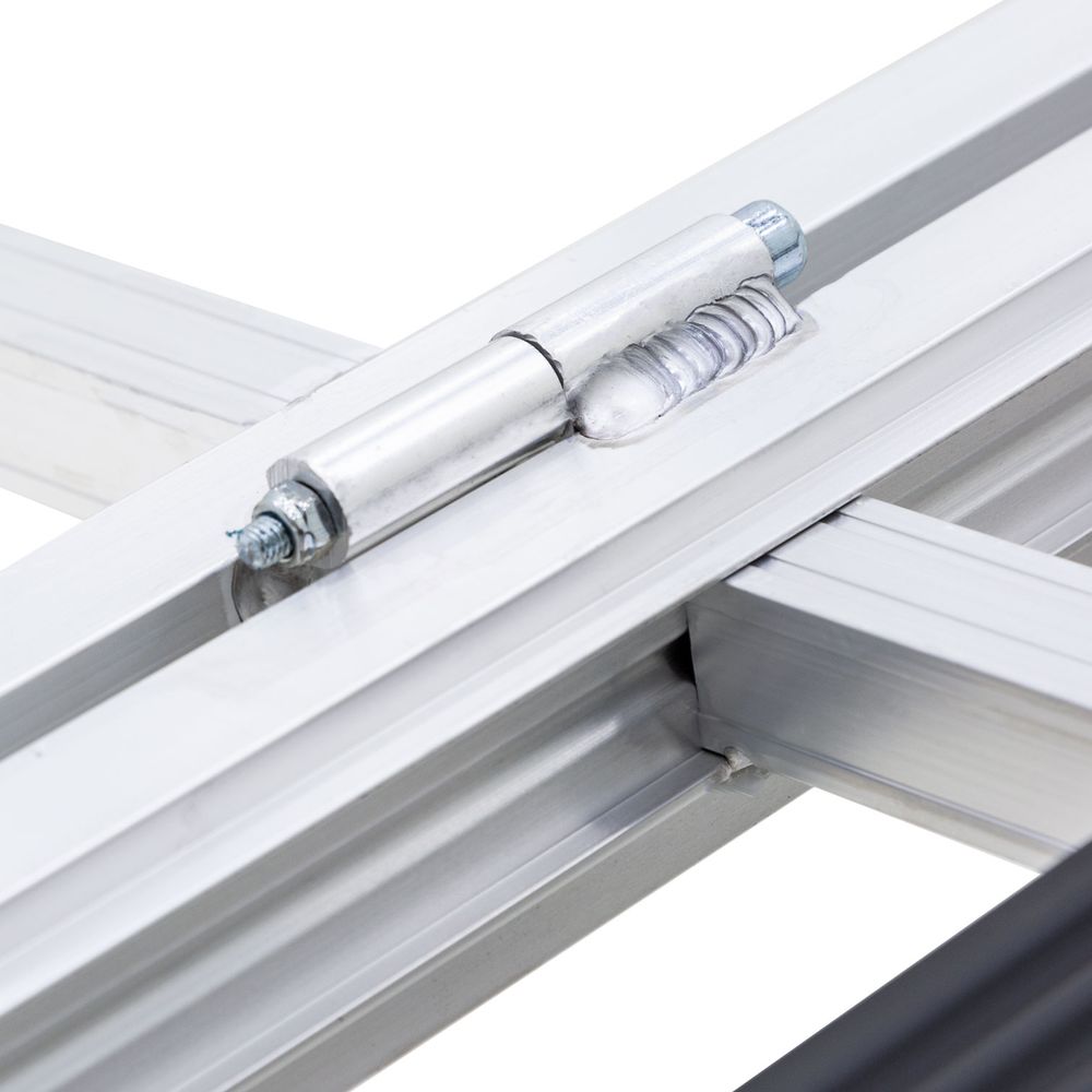 Black Widow Black Ice Folding Snowmobile Ramp | Model SNO-7754-HDXW-S | 54" Width | 1,500 lb Capacity | For Snowmobiles, Carbide Skis & Studded Tracks