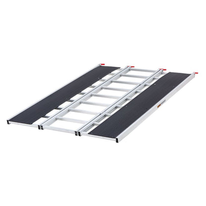 Black Widow Black Ice Folding Snowmobile Ramp | Model SNO-7754-HDXW | Size 54" Wide | Capacity 1,500 lb | Horsepower 4 To 90+ HP | For Trucks & Trailers