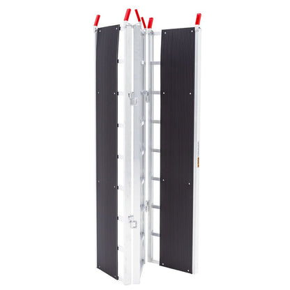 Black Widow Black Ice Folding Snowmobile Ramp | Model SNO-7754-HDXW | Size 54" Wide | Capacity 1,500 lb | Horsepower 4 To 90+ HP | For Trucks & Trailers