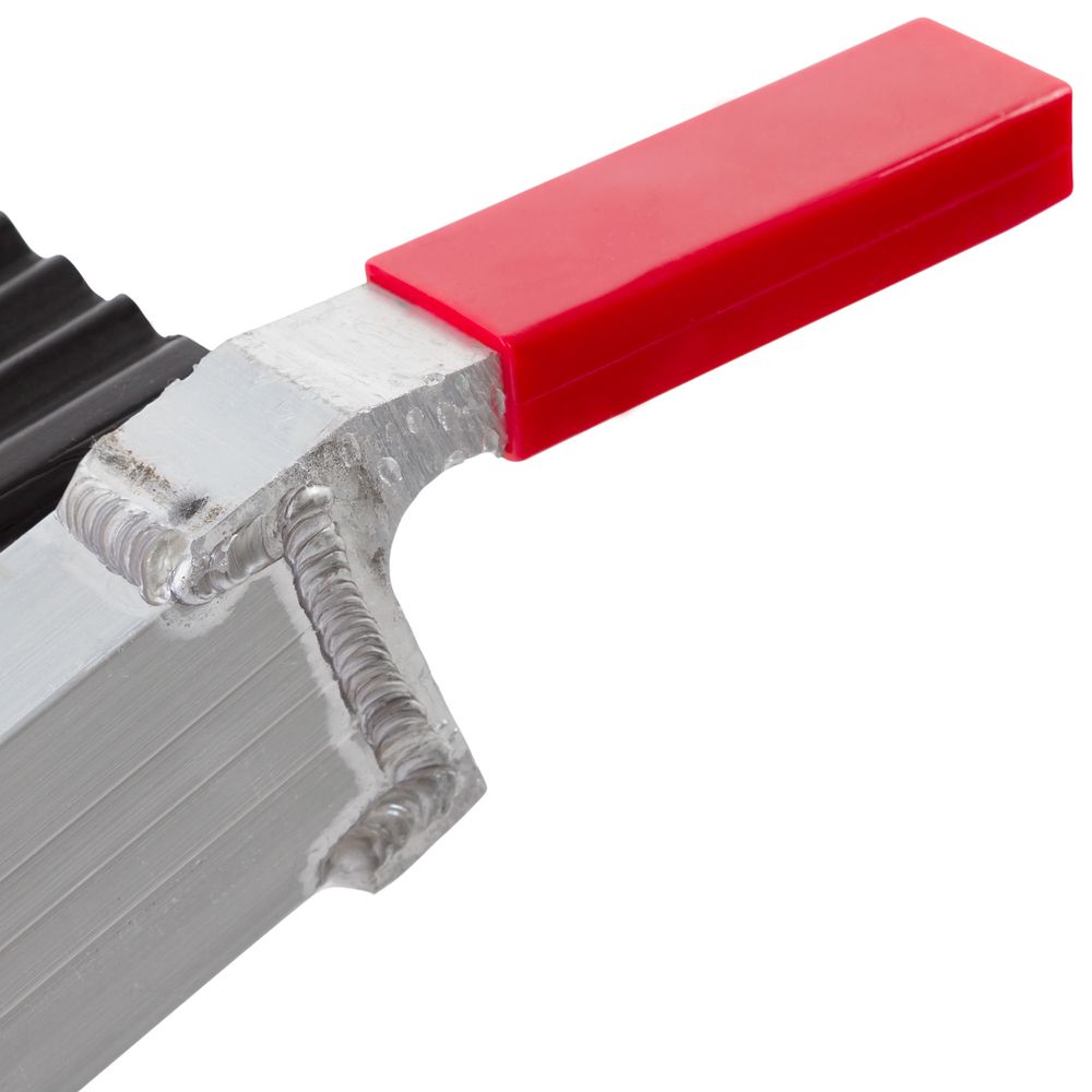 Black Widow Black Ice Folding Snowmobile Ramp W/ Extension | Model SNO-9454-HDXW-EXT | Size 7'10" x 54" | Capacity 1,500 lb | For Snowmobile Truck Loading