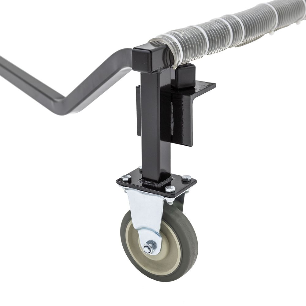 Black Widow Black Ice Snowmobile Dolly | Model SNO-DOLLY | Width 46.25" | 1,500 lb Capacity | Folds to 83.25" x 20.325" x 10" | For Snowmobile