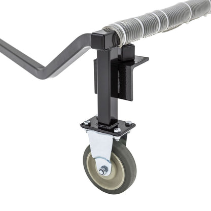 Black Widow Black Ice Snowmobile Dolly | Model SNO-DOLLY | Width 46.25" | 1,500 lb Capacity | Folds to 83.25" x 20.325" x 10" | For Snowmobile