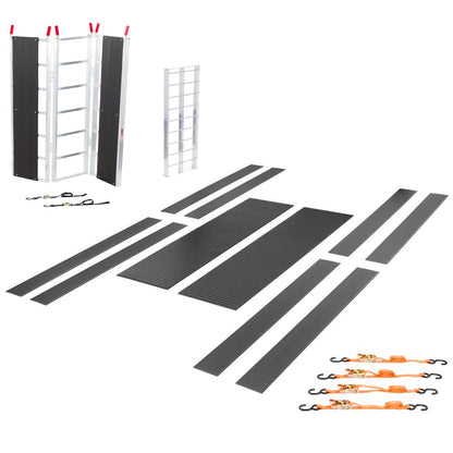 Black Widow Black Ice Deluxe Double Snowmobile Trailer Kit | Model SNO-TK-DD | Ramp Size 5' x 54" | Dual-Sled Setup | For Enclosed & Open Snowmobile Trailers
