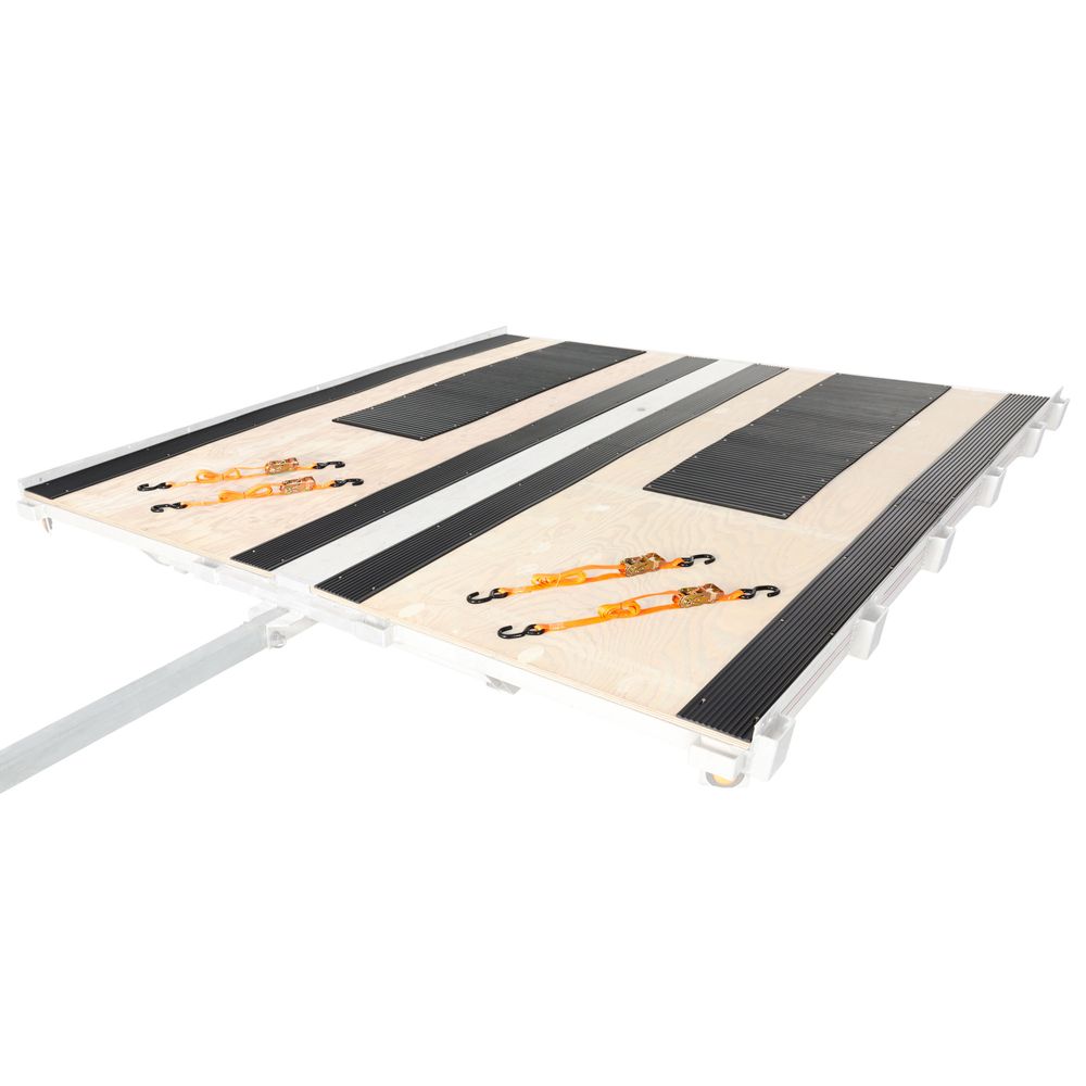 Black Widow Black Ice Deluxe Double Snowmobile Trailer Accessory Kit | Model SNO-TK-DDS | 105" Wide | For Snowmobile Loading