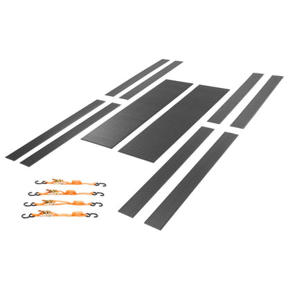 Black Widow Black Ice Deluxe Double Snowmobile Trailer Accessory Kit | Model SNO-TK-DDS | 105" Wide | For Snowmobile Loading