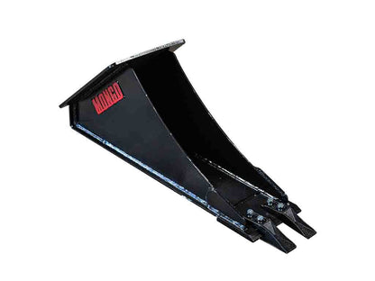 Mongo Attachments Spade Bucket | Model MTRB200 | 9" Width | Precision Trenching | 1–5 Ton | For Excavators
