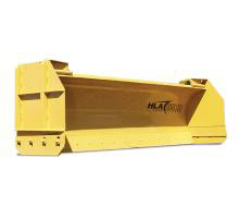 HLA ATTACHMENTS 12, 14, 16, & 18 FT. 5500 SERIES SNOW PUSHER (EDGE FLEX) LESS MOUNT FOR TRACTOR