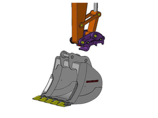 TAG Universal Spring Loaded Quick Coupler | Machine Size 4–6 Ton | For Excavators