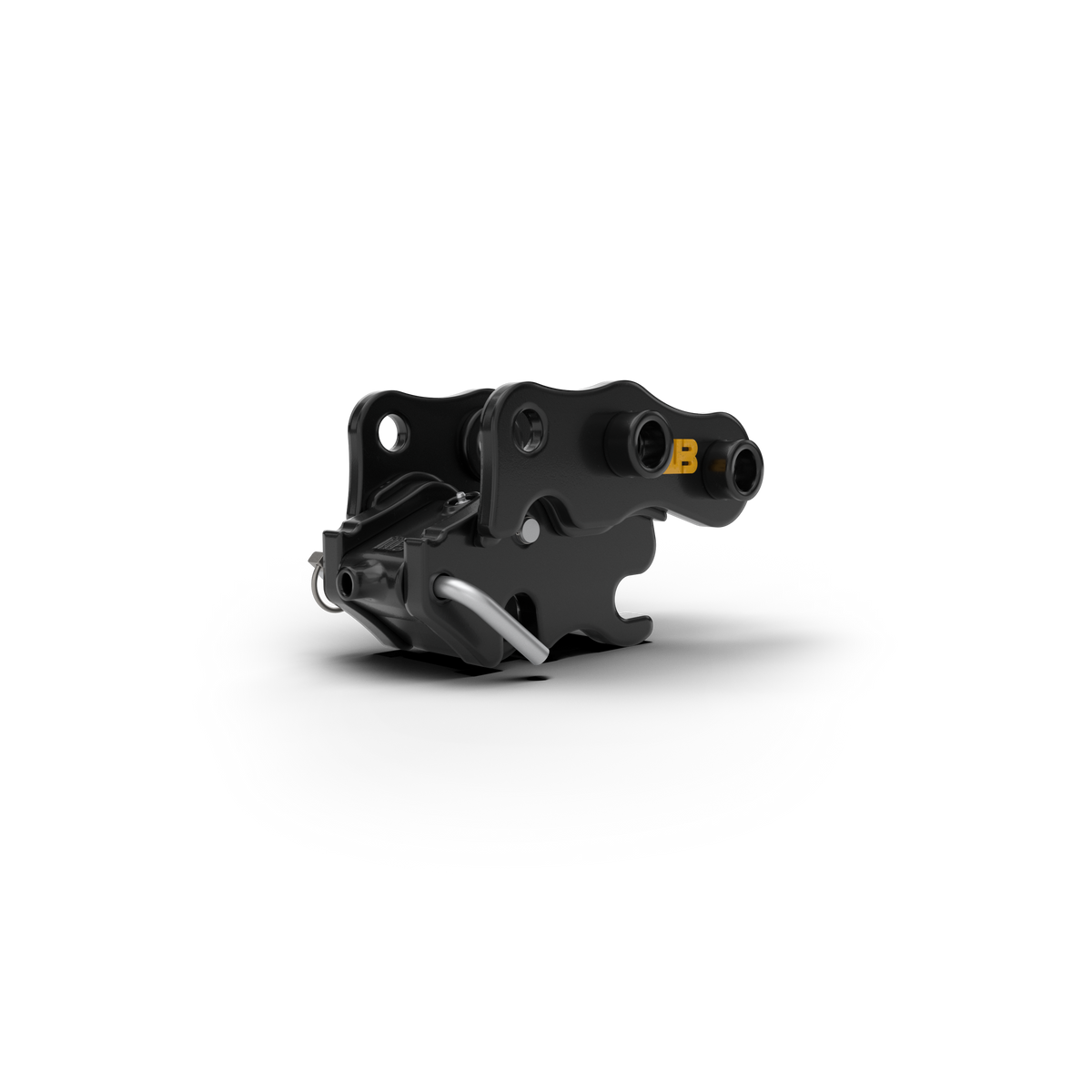 Werk-Brau Spring Loaded Manual Coupler | Model SLQT | Heavy-Duty | OEM Fit-Up | 1–5 Tons | For Excavator