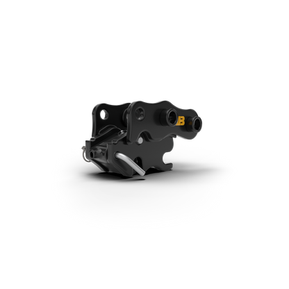 Werk-Brau Spring Loaded Manual Coupler | Model SLQT | Heavy-Duty | OEM Fit-Up | 1–5 Tons | For Excavator