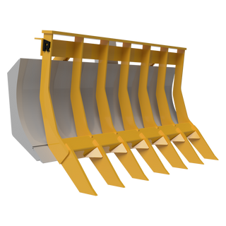 Rockland Stacking Rake with High-Strength Alloy Steel for Dozers