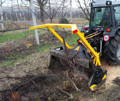 Orsi 3-Pt Hitch Mulcher | Working Width 60" To 78" inches | Horsepower 100-110 HP | For Tractors