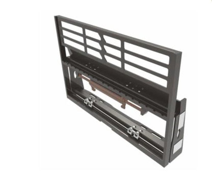 Landy Attachments Pallet Fork Frame & Clamp on Forks | Width 49" | 16 GPM | 20-30 HP | For Skid Steers & Tractors