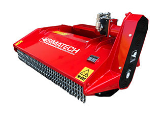 Simatech Medium Skid Steer Mulcher -THB 140 Medium Skid Steer Flail Mulcher