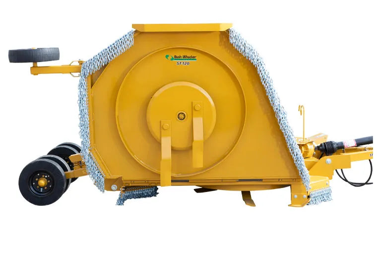 Bush Whacker Heavy Duty Flex-Wing Brush Cutter | Model ST-120 | Width 120" inches | Horsepower 275 HP | For Tractors