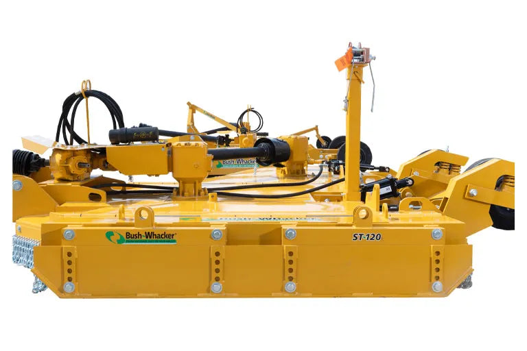 Bush Whacker Heavy Duty Flex-Wing Brush Cutter | Model ST-120 | Width 120" inches | Horsepower 275 HP | For Tractors
