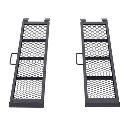 Black Widow Dual Runner ATV Trailer Ramps | Model ST-4811-1600-MV2 | Size 4 ft L x 11 in W | Capacity 1,600 lb | Horsepower 4 To 90+ HP | For ATV & UTV Loading