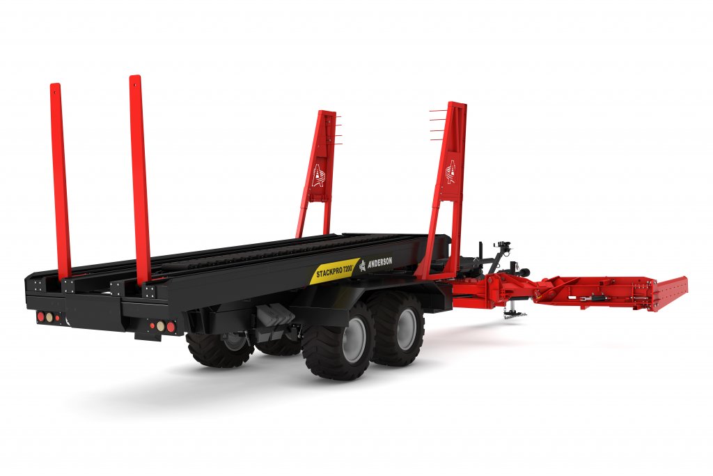 Anderson StackPro 7200 Bale Trailer | 27 Bale Capacity | 175 HP For Tactor