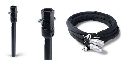 Star Industries Auger Adapters & Extensions | Shaft Extension 24" - 72" | 10–35 GPM | For Skid Steers