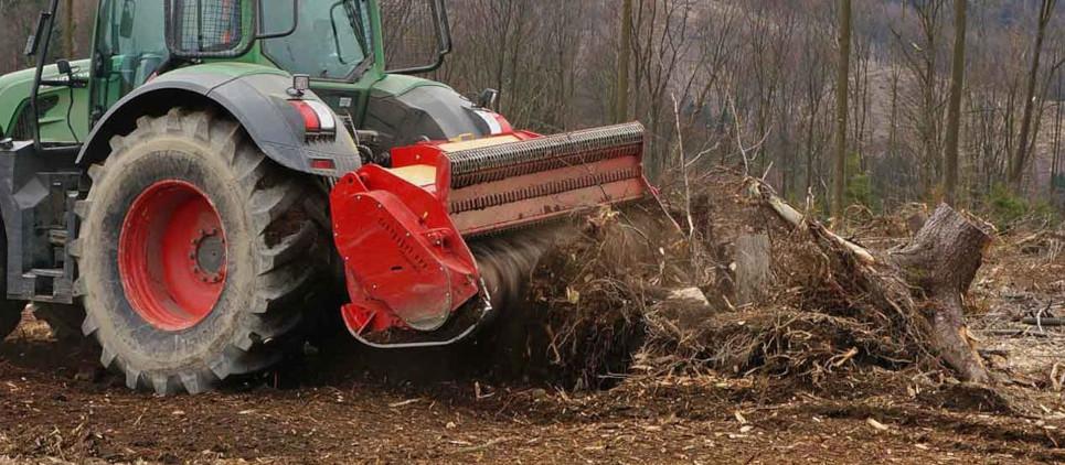 Seppi STARFORST High Performance Forestry Mulcher | 83" Wroking Width | 180-350 HP | For Tractor