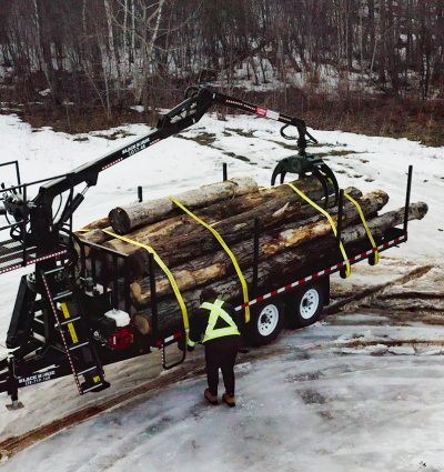 Black Horse | 7’x20’ Road-Forestry Trailers | Double & Triple Axel | GVWR (Lb) 16,000-21,000
