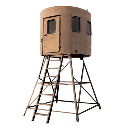 Bank Outdoors Stump Sequoia Phantom Blind | Model STSQPH | Diameter 90" | 4‑Person Hunting Blind | For Bow‑Gun‑Crossbow