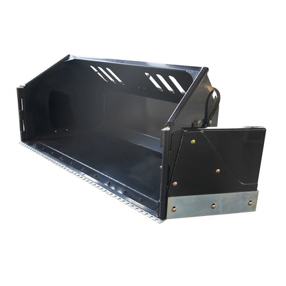 Landy Attachments Snow Bucket with Wings | Width 91" | 20-35 HP | For Skid Steers, ATVs, UTVs & Tractors