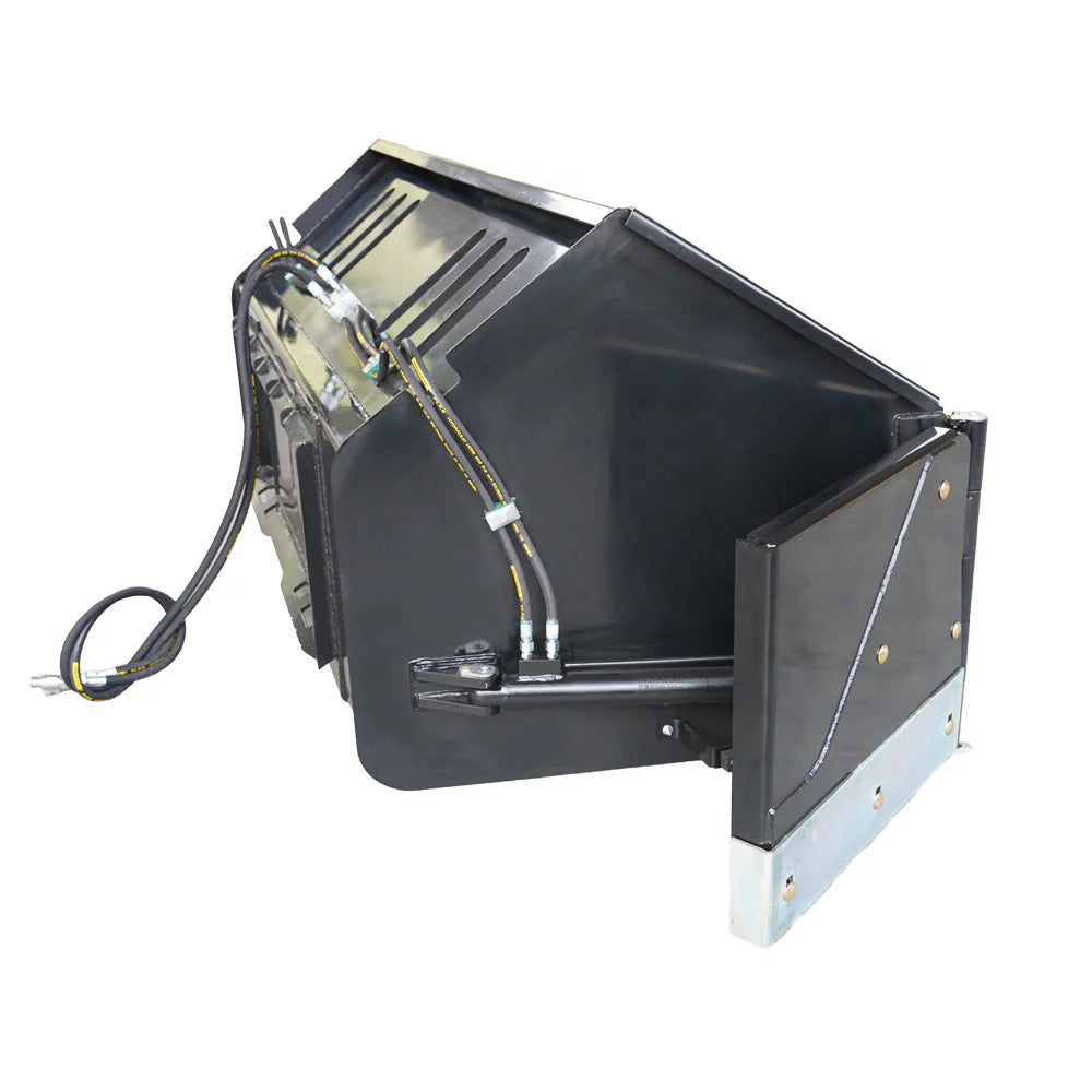Landy Attachments Snow Bucket with Wings | Width 91" | 20-35 HP | For Skid Steers, ATVs, UTVs & Tractors