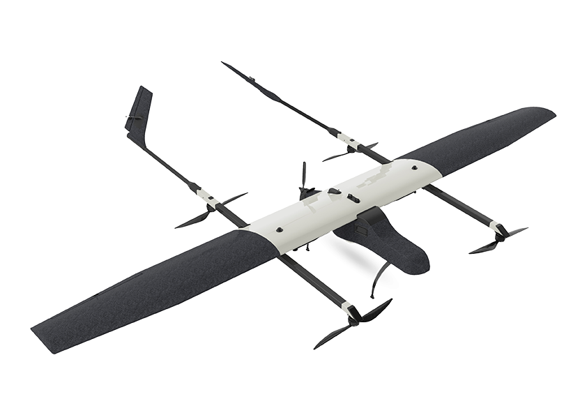 IdeaForge Switch UAV Fixed-Wing And VTOL Hybrid Aircraft