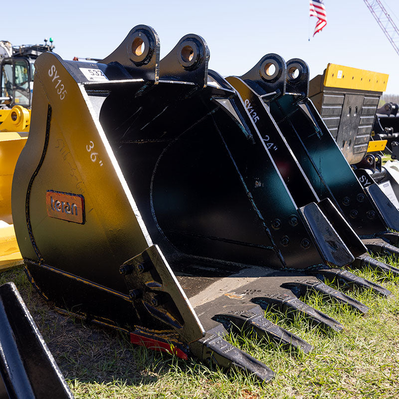 Teran Heavy Duty Rock Bucket | Model BKT-SY135 | Digging Width 36" to 42" Inch | Capacity 0.48 to 0.58 Cubic Meter | For Excavators