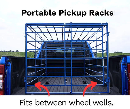 Sydell Transport Portable Pickup Racks | Livestock Rack | Size 48" x 96" | 20–50 HP | For Pickup Truck