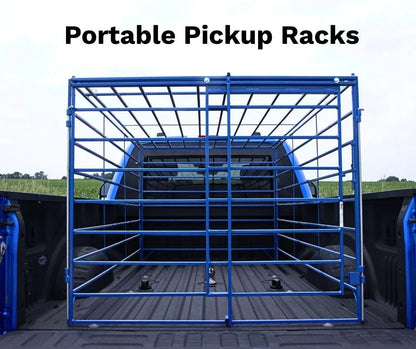 Sydell Transport Portable Pickup Racks | Livestock Rack | Size 48" x 96" | 20–50 HP | For Pickup Truck