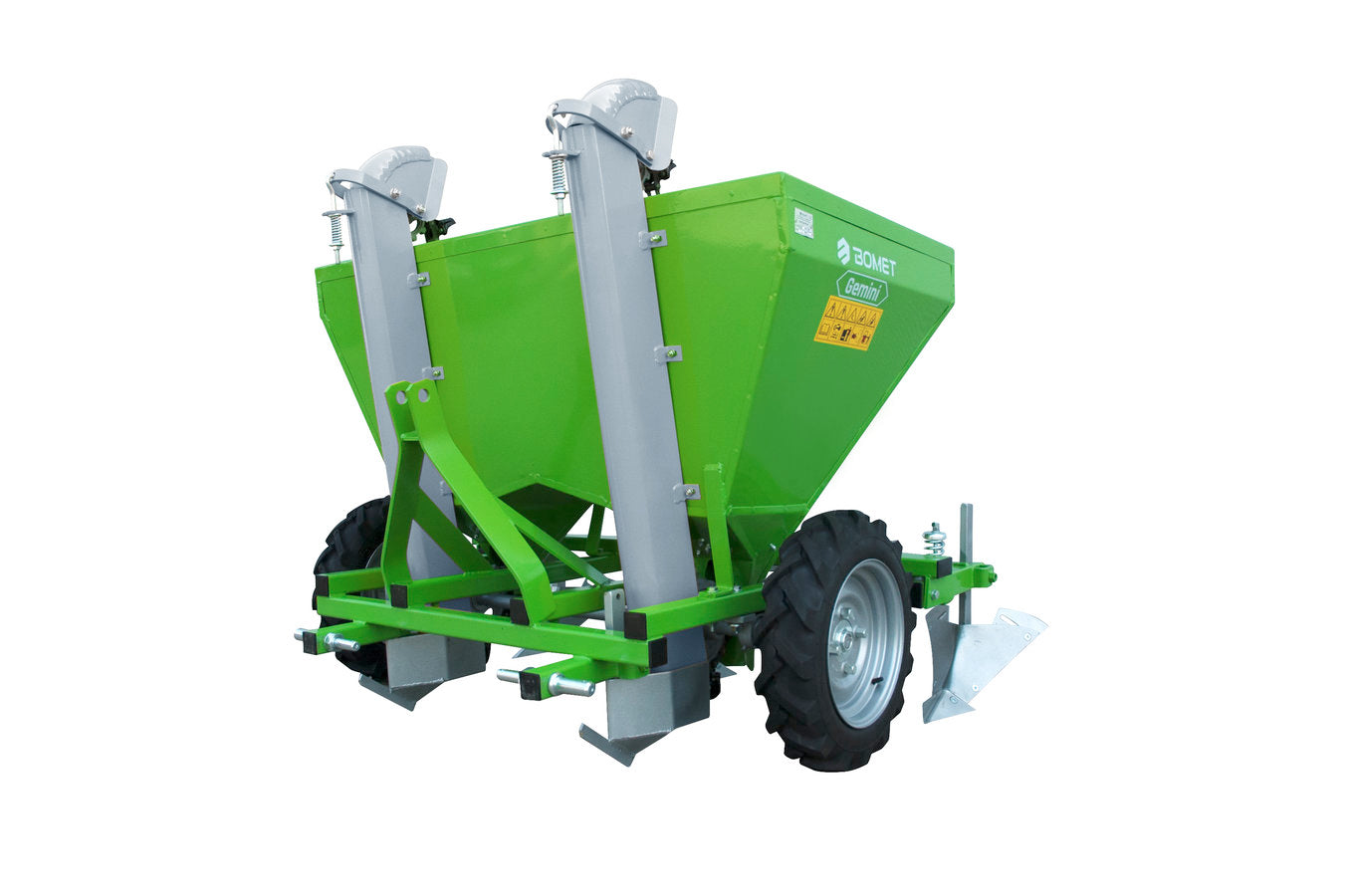 Bomet 2-Row Potato Planter Gemini | Width 24.6"-29.5" | 28-43 HP | For Tractors