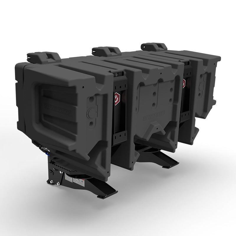 Virnig Salt Spreader | Model SLT | 56.3" Width | Hydraulic Flow 15 To 25 GPM | For Skid Steer