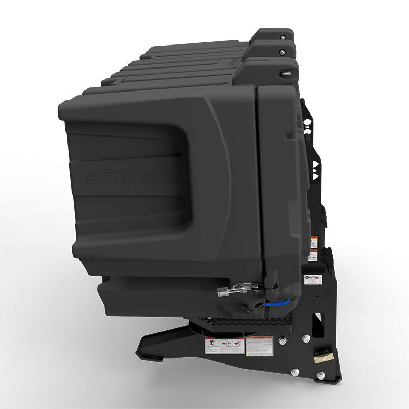 Virnig Salt Spreader | Model SLT | 56.3" Width | Hydraulic Flow 15 To 25 GPM | For Skid Steer