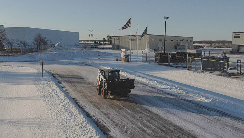 Virnig Salt Spreader | Model SLT | 56.3" Width | Hydraulic Flow 15 To 25 GPM | For Skid Steer