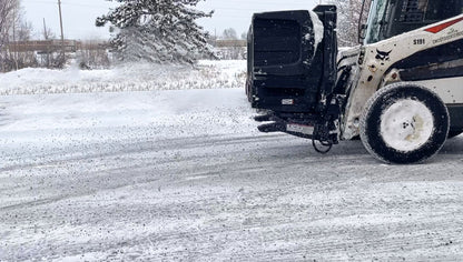 Virnig Salt Spreader | Model SLT | 56.3" Width | Hydraulic Flow 15 To 25 GPM | For Skid Steer