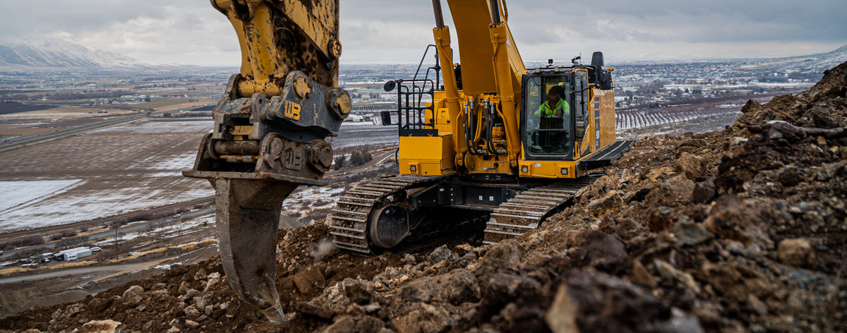 Werk-Brau Frost & Rock Ripper | Heavy Duty | 18"–54" Width | 12–70 Tons | For Excavators