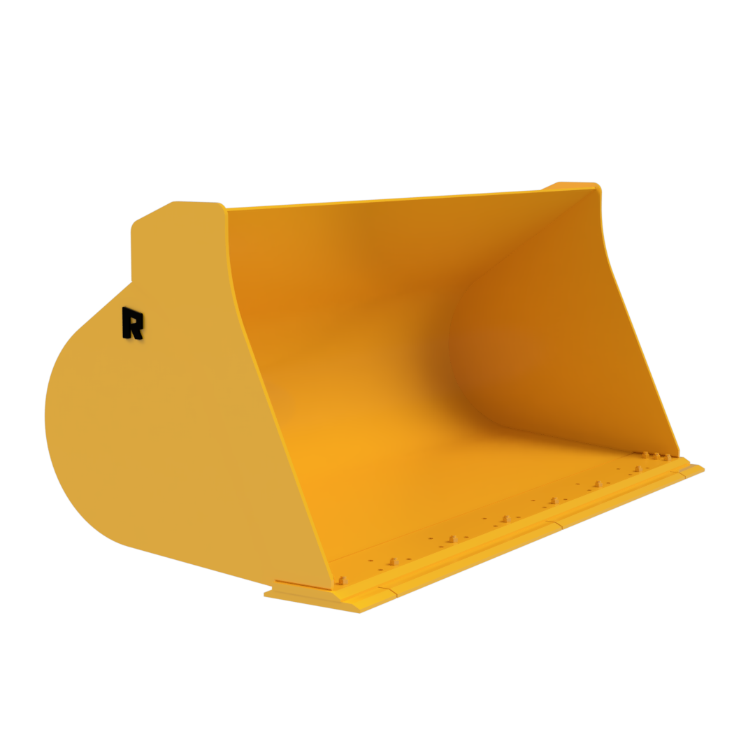 Rockland Sand and Gravel Bucket | Capacity 1.25 To 9.5 Cubic Yard | Bolt-On Reversible Cutting Edges | For Loaders