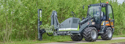 GreenTec 3PT Boom Mower Tractor | Model Scorpion 430 S | Transport Width 7' 3" Ft | Horsepower 80 HP | For Tractors