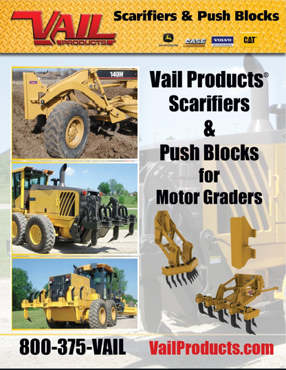 VAIL PRODUCTS SCARIFIERS/PUSH BLOCKS FOR MOTORGRADERS