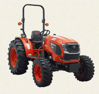 KIOTI DK5520M Manual Tractor with Loader | 55 HP Gross Power Diesel Engine | 63