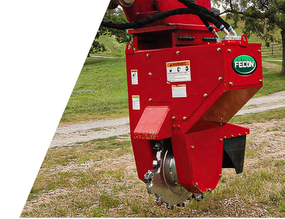 Fecon Stump Hog | Model SH360-45 EXC, SH360-61 EXC & SH360-100 EXC | Size 36" | 40–120 GPM | 8–30 Ton | For Excavators