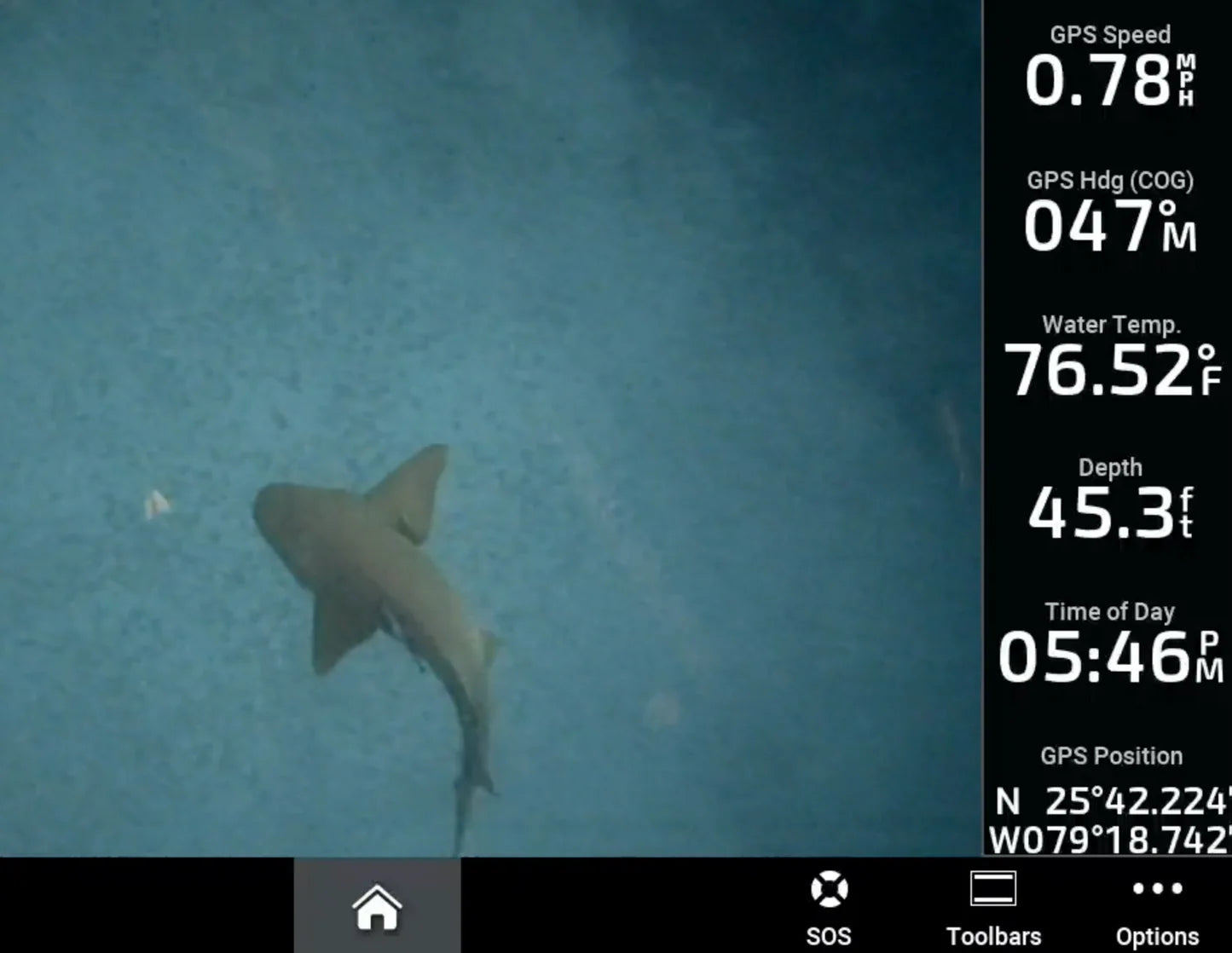 Reef Scope Transom Mount Underwater Camera | Rover T1 | 120° Wide Angle | 2MP Sony | IP68 Waterproof | 13ft Cable | For Boats & Marine Use