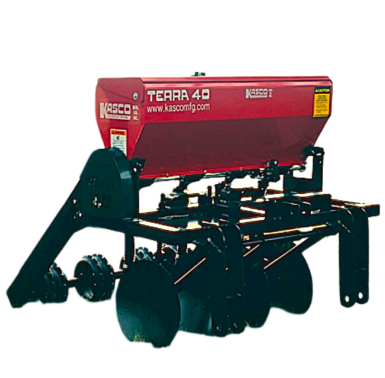 Kasco TERRA 40 Food Plot Planter | Width 48" | Row Spacing 10" | 20–30 HP | For Tractors