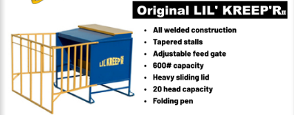 Global Equipment Original Lil' Kreep'r II | Capacity 600 lbs | Calf Capacity 20