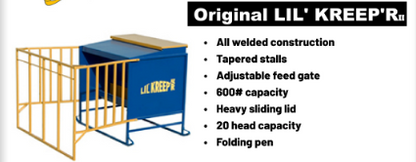 Global Equipment Original Lil' Kreep'r II | Capacity 600 lbs | Calf Capacity 20
